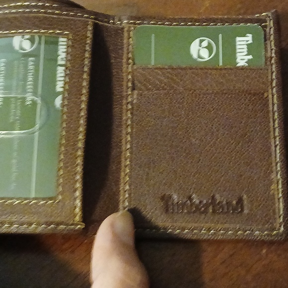 Men's genuine leather Timberland wallet - Picture 3 of 5